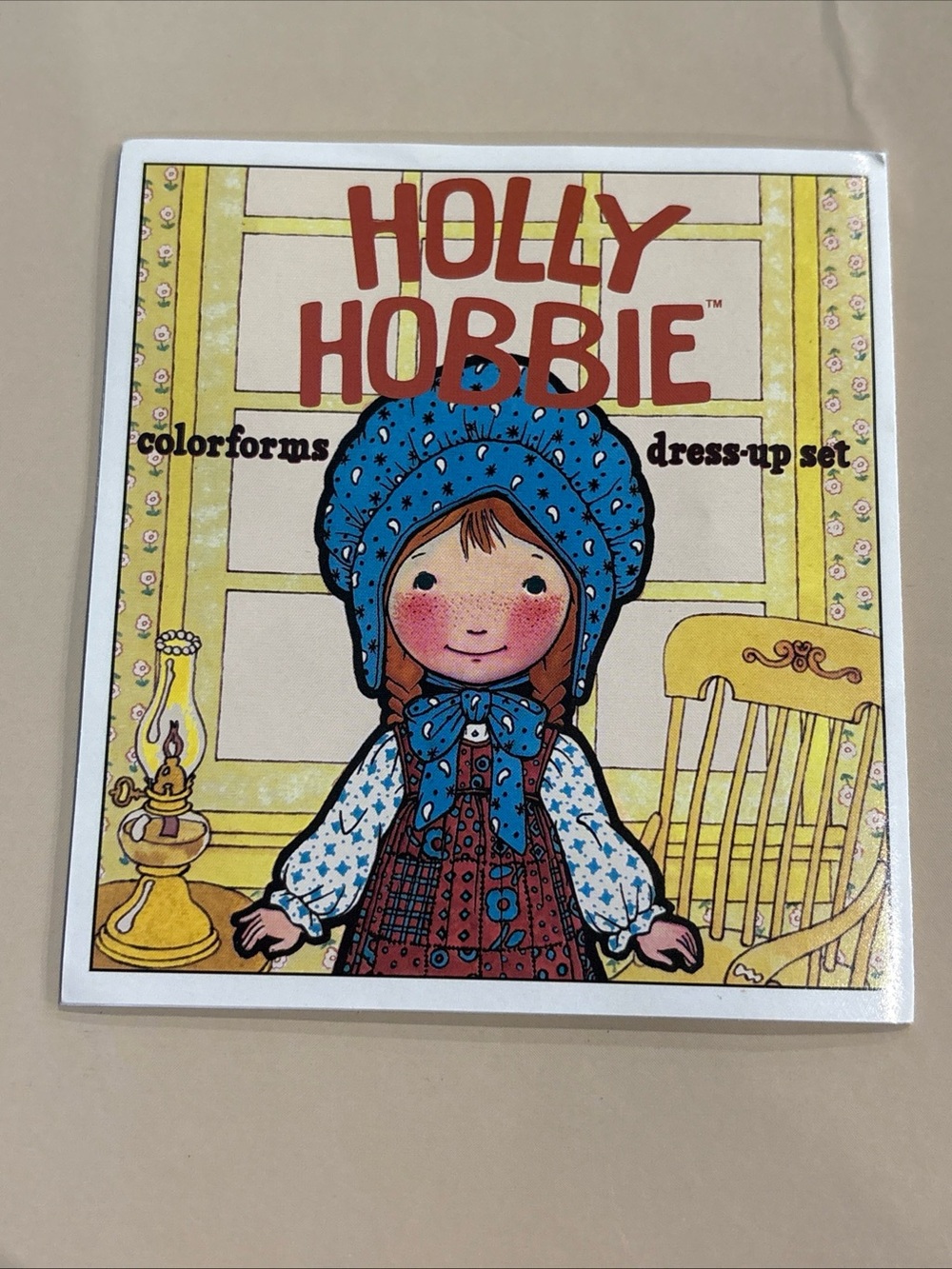 Holly Hobbie Colorforms Dress-Up Set - Yellow/Blue/Red Artwork - Picture 6 of 11